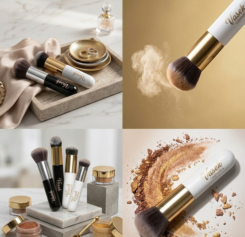 Vasek Cosmetics Professional Large Foundation Brush