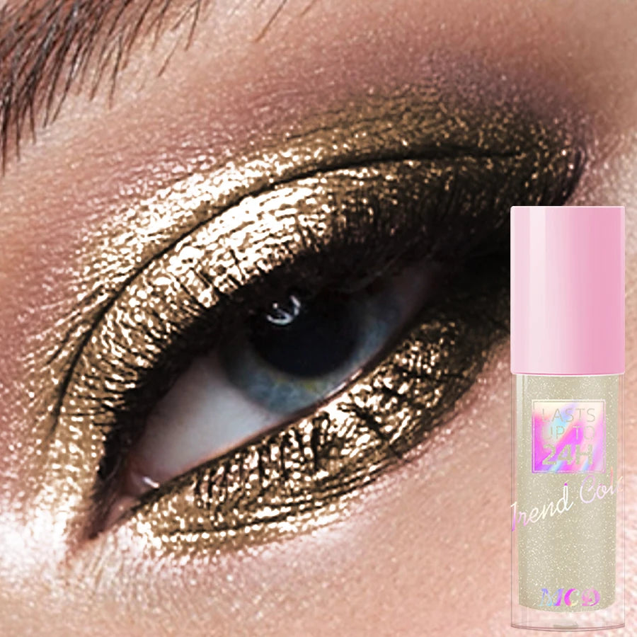Glitter Metallic Waterproof Liquid Eyeshadow