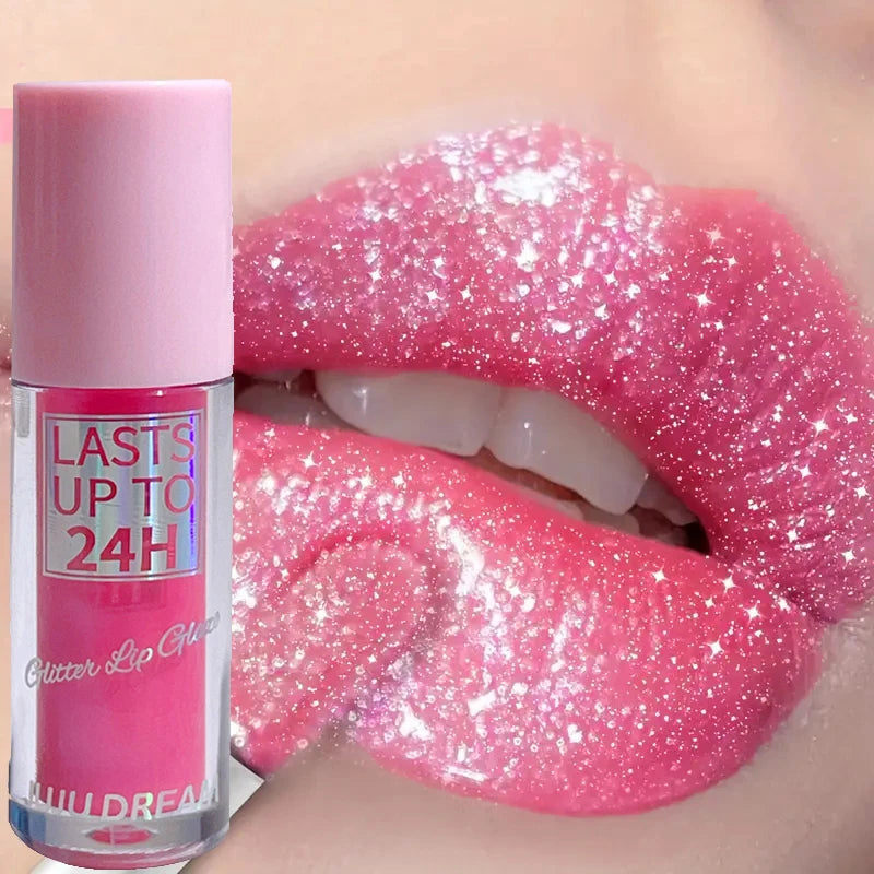 Waterproof Glitter Lip Glaze