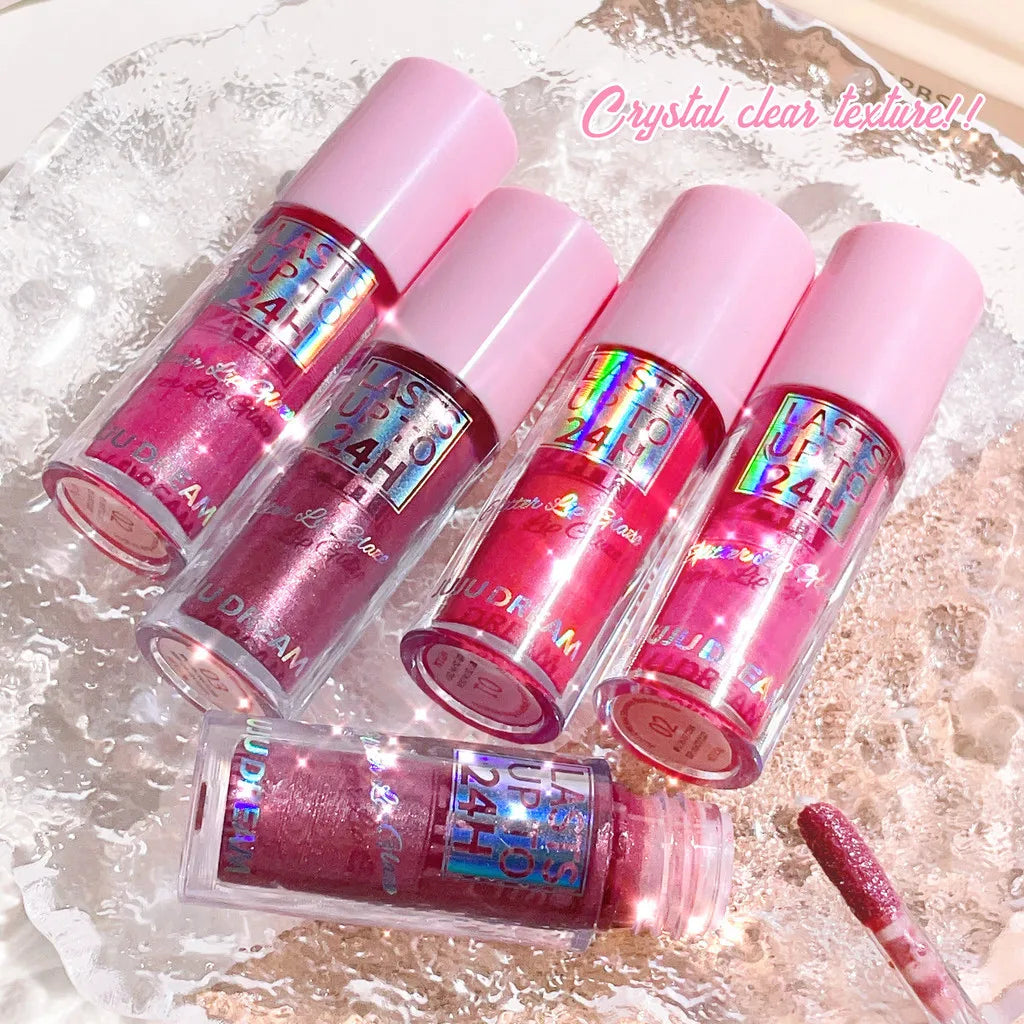 Waterproof Glitter Lip Glaze