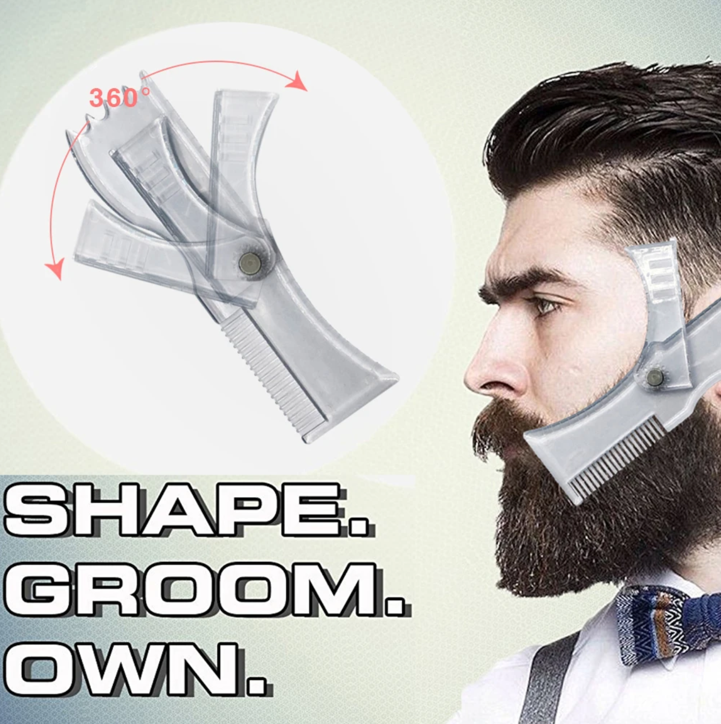Professional Beard Shaping Tool