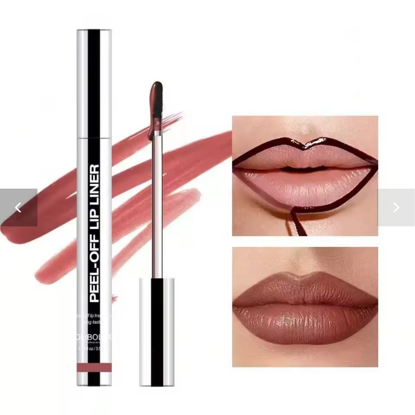Natural Nude Waterproof Peel Off Lip Liner