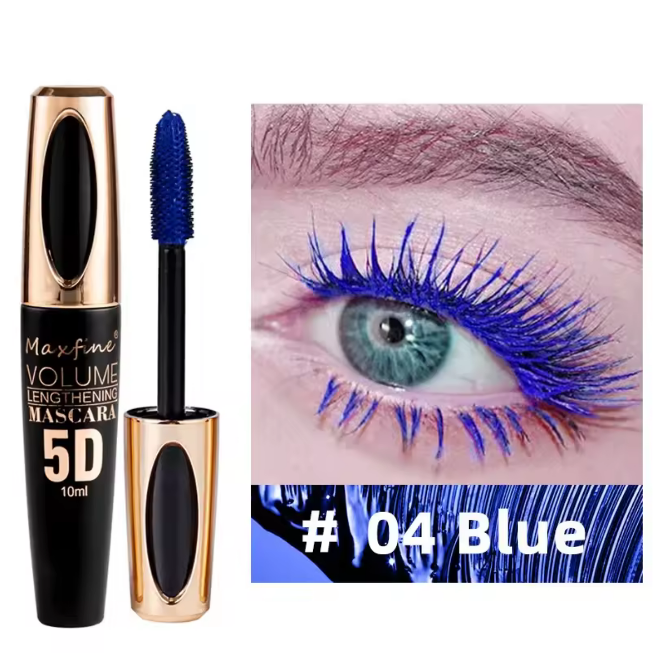 Blue Volume Waterproof Mascara