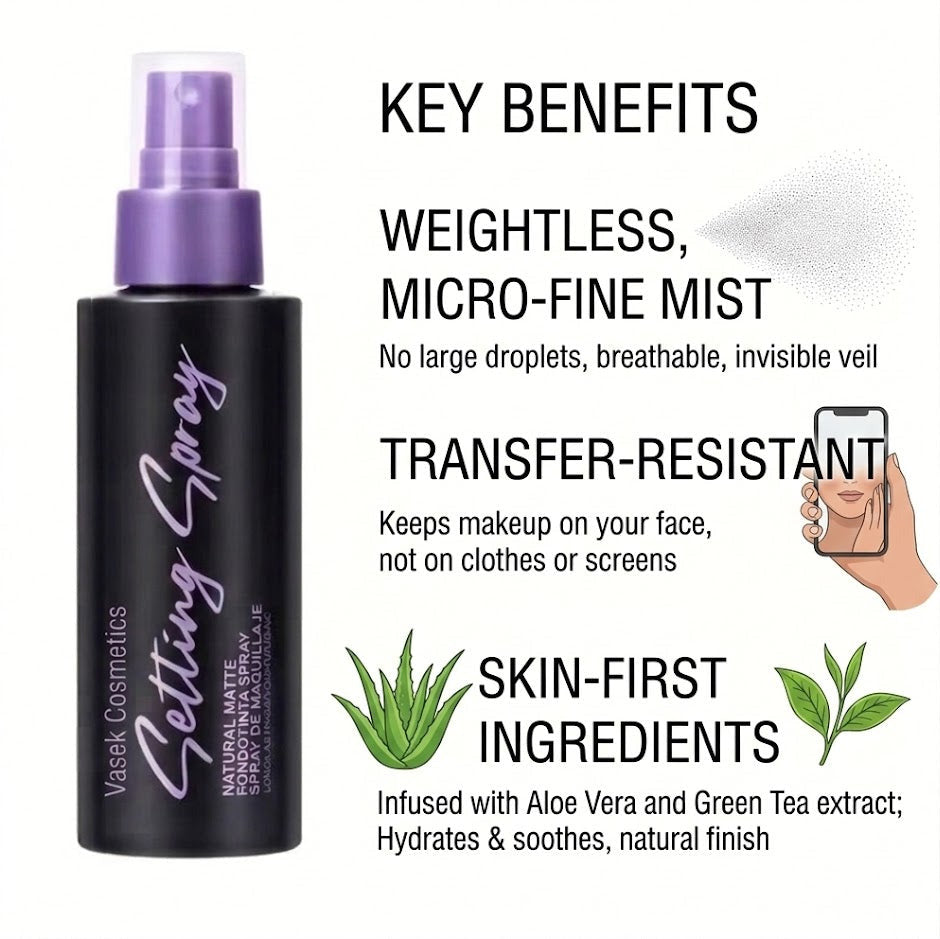 Vasek Cosmetics Makeup Setting Spray