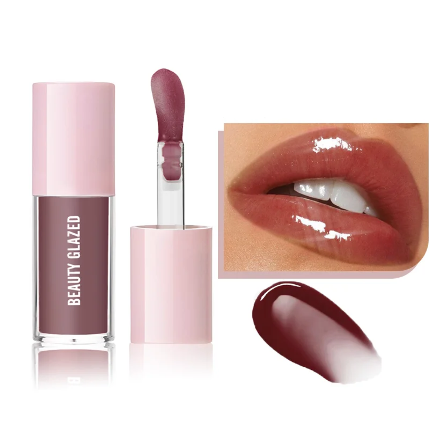 Nude Waterproof Lip Glaze + Lip Liner Set