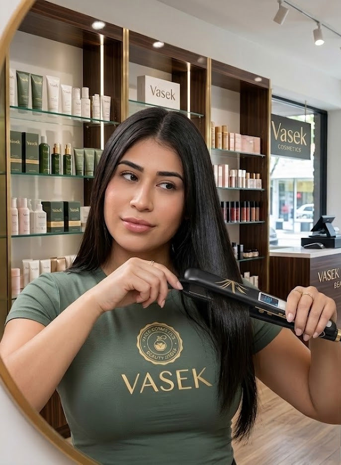 Vasek Cosmetics Black Professional Hair Straightner